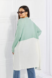 Color Block Duster Cardigan LIAXO