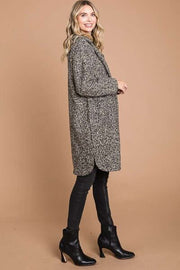 Culture Code Full Size Lapel Collar Double Breast Teddy Coat LIAXO